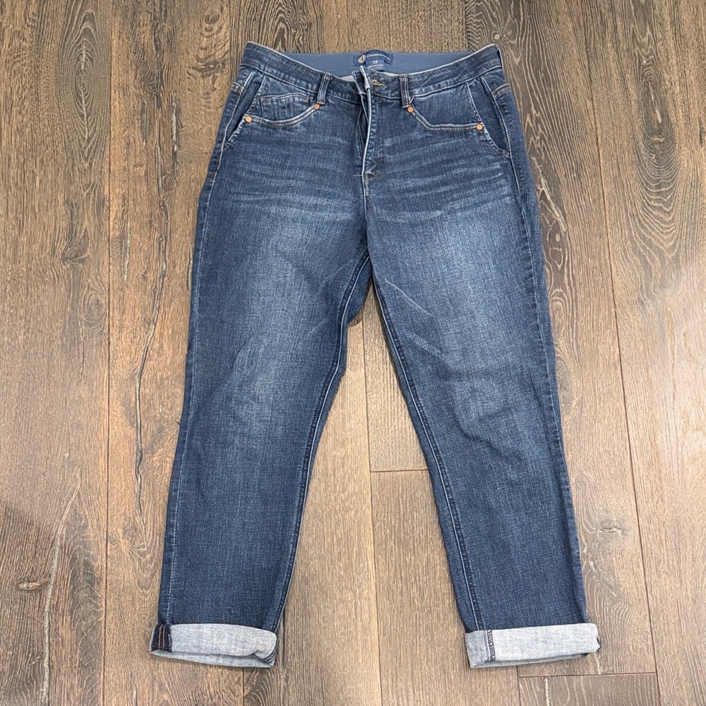 Democracy Dark Blue Ankle Jeans